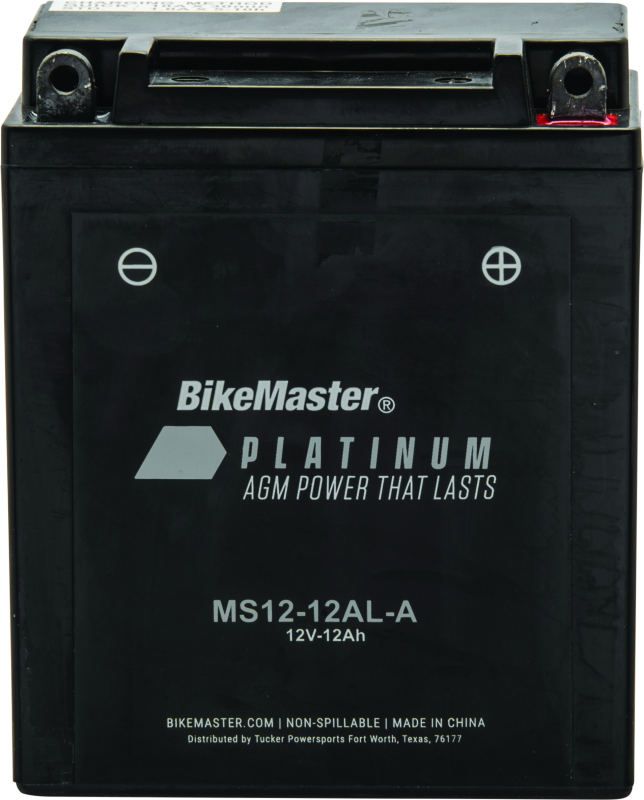 BikeMaster AGM Battery - MS12-12AL-A