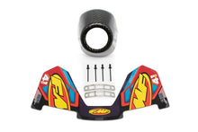 Load image into Gallery viewer, FMF Racing CRF250R 18-21/ CRF450R 17-20 Dual Fact 4.1 Carbon Replacement Endcap - Left (1 Piece)