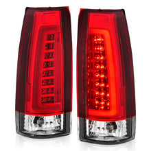 Load image into Gallery viewer, ANZO 1999-2000 Cadillac Escalade LED Taillights Chrome Housing Red/Clear Lens Pair