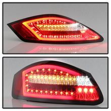 Load image into Gallery viewer, Spyder Porsche 987 Cayman 06-08 / Boxster 05-08 LED Tail Lights - Red Clear ALT-YD-P98705-LED-RC