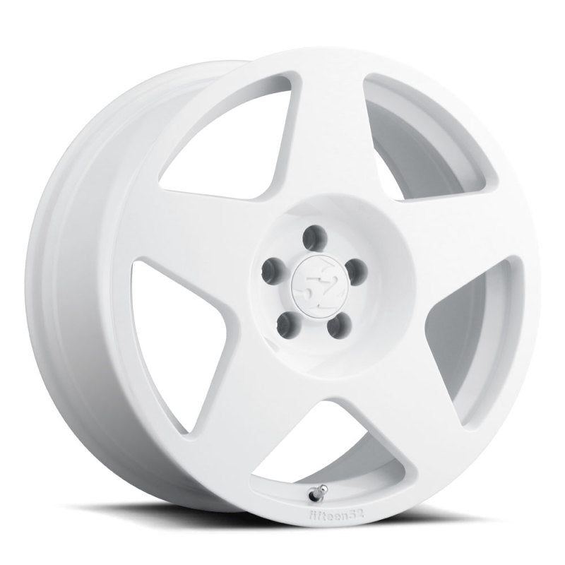 fifteen52 Tarmac 18x8.5 5x112 45mm ET 66.56mm Center Bore Rally White Wheel