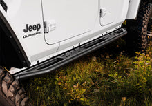 Load image into Gallery viewer, Rampage 20-22 Jeep Gladiator SRS Sidebar Rock Crawler Steps - Black