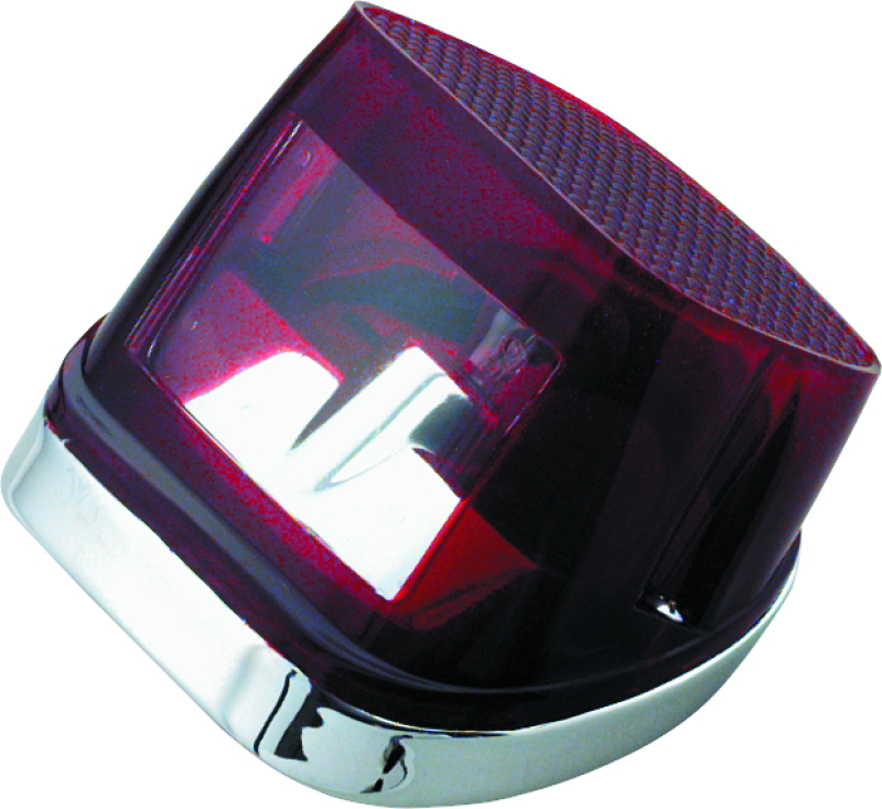 Bikers Choice 73-98 Big Twin And Sportster Replacement Taillight Red Replaces H-D 68008-73B