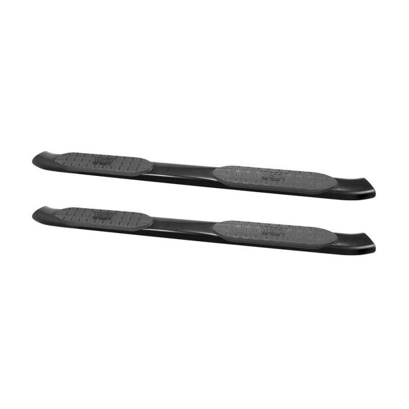 Westin 2015-2018 Chevrolet/GMC Colorado/Canyon Crew Cab PRO TRAXX 5 Oval Nerf Step Bars - Black