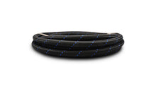 Load image into Gallery viewer, Vibrant -8 AN Two-Tone Black/Blue Nylon Braided Flex Hose (5 foot roll)