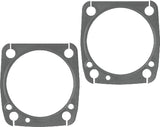 Twin Power Base Gasket 3.5 Inch Bore .020 Rubber Covered Steel Replaces H-D 16774-86D 84-99 Evo BT