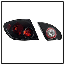 Load image into Gallery viewer, Spyder Toyota Corolla 03-08 Euro Style Tail Lights Black ALT-YD-TC03-BK