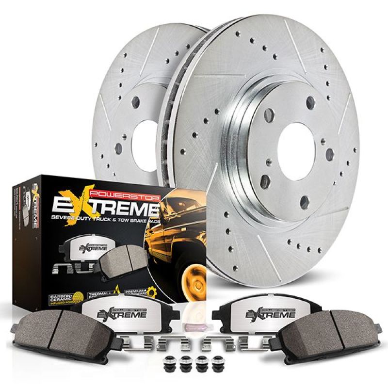 Power Stop 2021 Ford Bronco Rear Z36 Truck & Tow Brake Kit