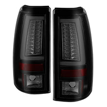 Load image into Gallery viewer, Spyder 03-06  Chevy Silverado (Does Not Fit Stepside) Version 2 LED Tail Lights - Black Smoke