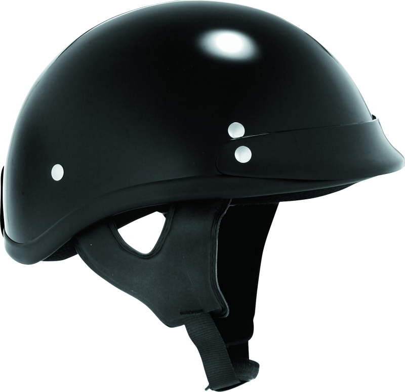 Skid Lids Traditional Helmet Black - Large