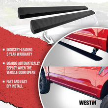 Load image into Gallery viewer, Westin 15-23 Ford F-150 SuperCrew / 17-23 F-250/350 CrewCab Pro-e Running Boards - Tex. Blk