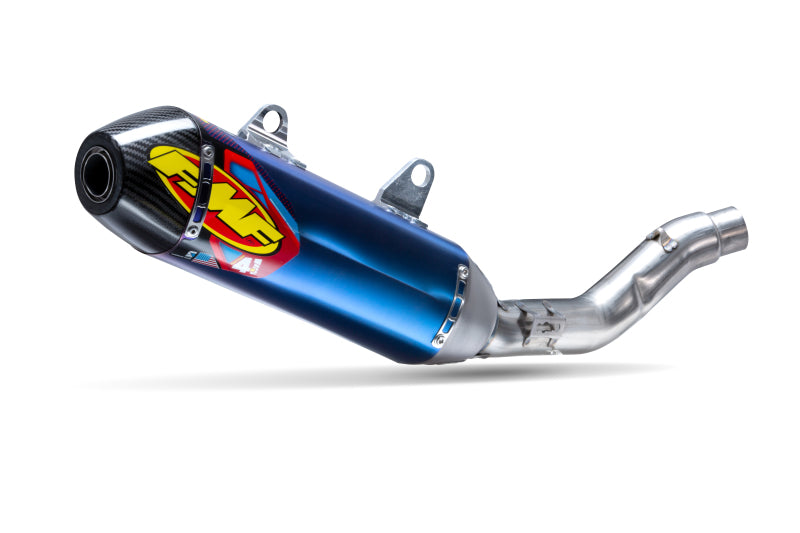 FMF Racing KTM SXF 07-15/XCF 07-15/XCFW 08-16/SMR 07-10 TI Anod F 4.1 RCT Muffler w/R. Carbon Cap