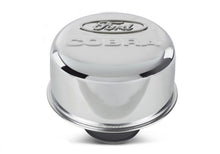 Load image into Gallery viewer, Ford Racing Chrome Breather Cap w/ Ford Cobra Logo