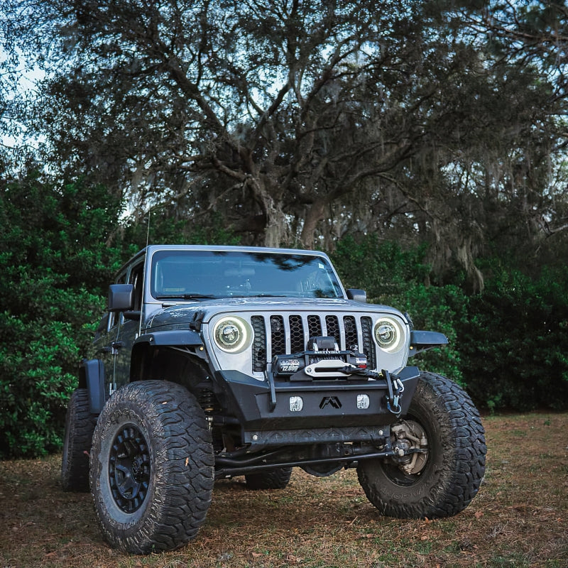 Oracle Jeep JL/Gladiator JT Oculus Bi-LED Projector Headlights - Amber/White Switchback SEE WARRANTY