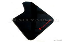 Load image into Gallery viewer, Rally Armor Universal Fit (No Hardware) Black UR Mud Flap w/ Grey Logo