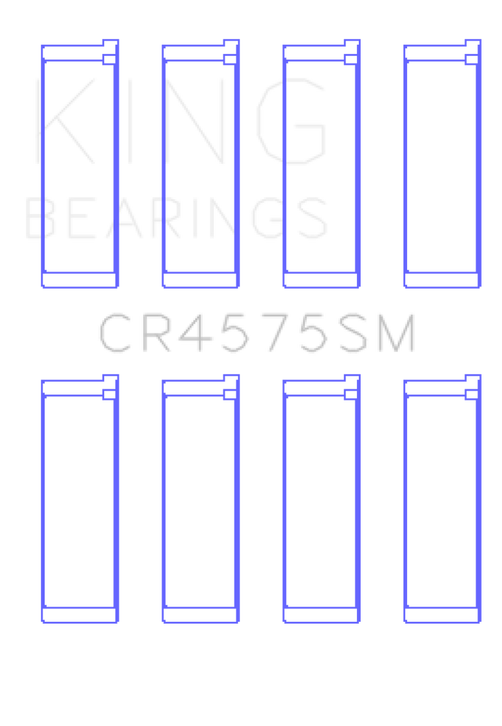 King Hyundai i30 G4FC (Size +.25mm) Connecting Rod Bearing Set