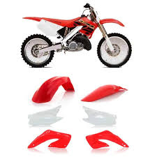 Acerbis 00-01 Honda CR125R/250R Plastic Kit - Red Original 01